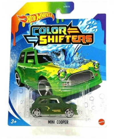 Hotwheels Color Shifters Mini Cooper [Green/Yellow] $37.25 - Toy Vehicle Playsets