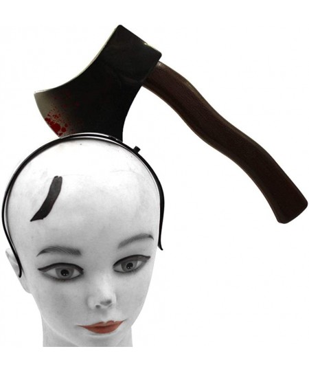 Halloween Bloody Headband Horror Photo Props Party Kitchen knife Axe Sharp Knife Trick Props Hair Hoop Hair Band - 3pcs $24.6...