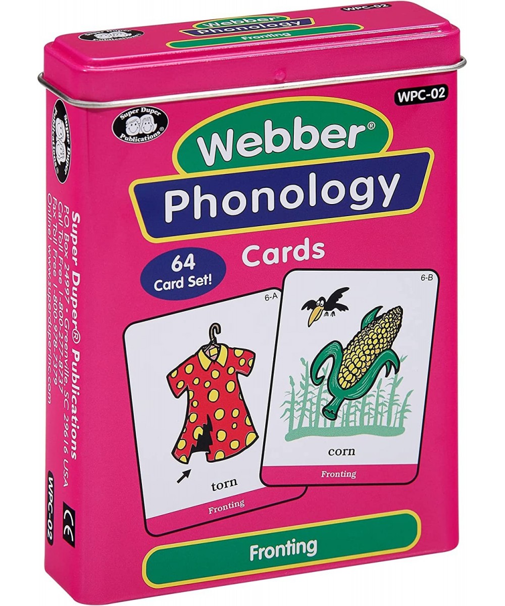 | Webber? Illustrated Phonology Fronting Minimal Pair Card Deck | Educational Learning Resource for Children $31.61 - Electro...