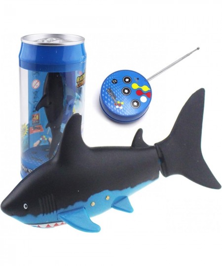 Mini Remote Control Toy Electric RC Fish Boat Shark Swim in Water for Kids Gift - Black $29.08 - Remote & App Controlled Vehi...