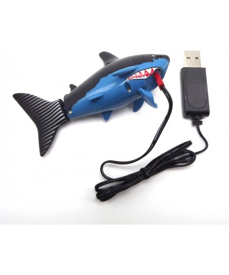 Mini Remote Control Toy Electric RC Fish Boat Shark Swim in Water for Kids Gift - Black $29.08 - Remote & App Controlled Vehi...