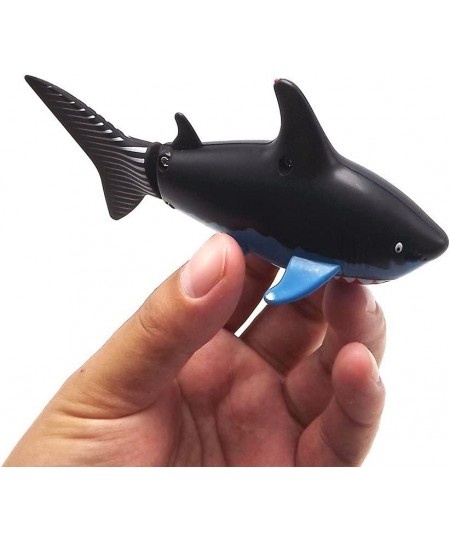 Mini Remote Control Toy Electric RC Fish Boat Shark Swim in Water for Kids Gift - Black $29.08 - Remote & App Controlled Vehi...