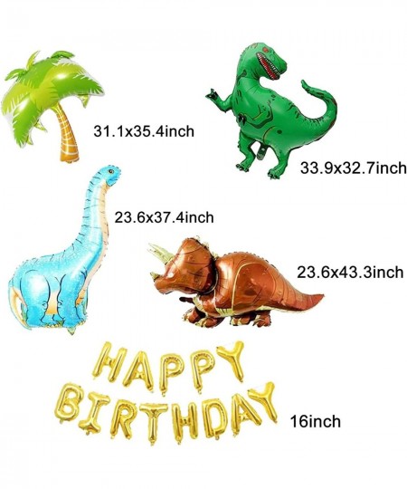 Dinosaur Birthday Party Decorations 214pcs Dinosaur Birthday Party Supplies for Boy Dinosaur Balloon Garland Dinosaur Party F...