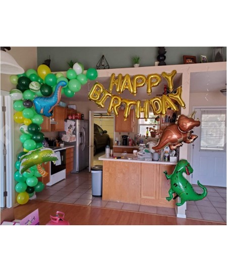 Dinosaur Birthday Party Decorations 214pcs Dinosaur Birthday Party Supplies for Boy Dinosaur Balloon Garland Dinosaur Party F...