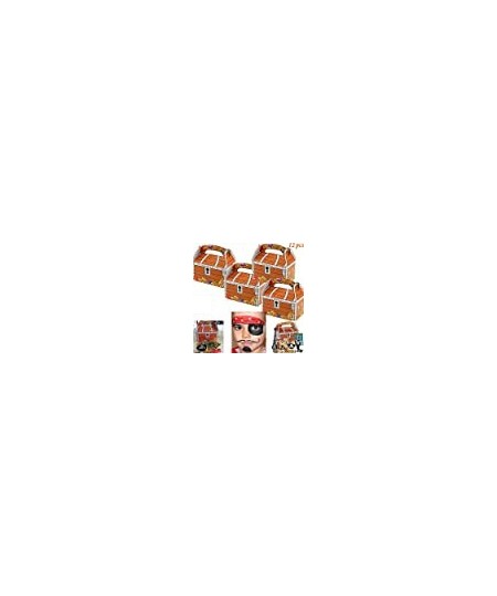 12 Treasure Chest Treat Boxes Pirate Birthday Party Favor Goodies $20.62 - Kids' Party Favor Sets