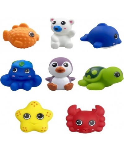 8 Pack Rubber Bath Toys Water Squirt Toys for Baby Toddlers Kids Boys Girls Christmas Stocking Stuffers Gifts $16.74 - Bathtu...