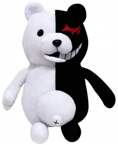 Monokuma Plush Black White Bear Stuffed Plush Doll Toy 9.84 inches $28.73 - Stuffed Animals & Teddy Bears