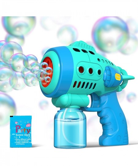 Bubble Gun Bubble Machine with Rich Bubbles Bubble Guns for Kids with 360-Degree Leak-Proof Design Ergonomic Grip Automatic B...