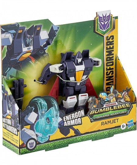 Bumblebee Cyberverse Adventures Dinobots Unite Ultra Class Ramjet Action Figure - Energon Armor Ages 6 and Up 6.75-inch $38.0...