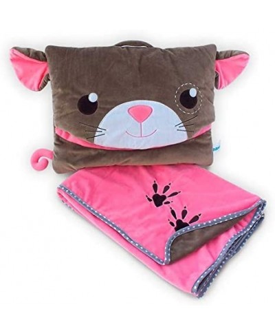 Cute Travel Pillow and Blanket Set - Portable Comfort Item for Children - Mouse $51.03 - Kids' Plush Toy Pillows