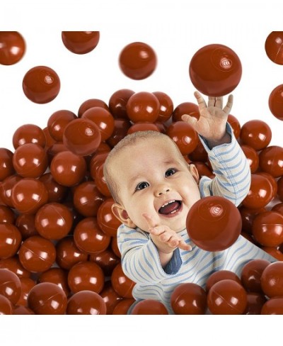 Ball Pit Balls for Toddlers - 100 PCS 2.16 Inch Crush Proof Ocean Balls Play Balls Non Toxic Phthalate & BPA Free Soft Plasti...