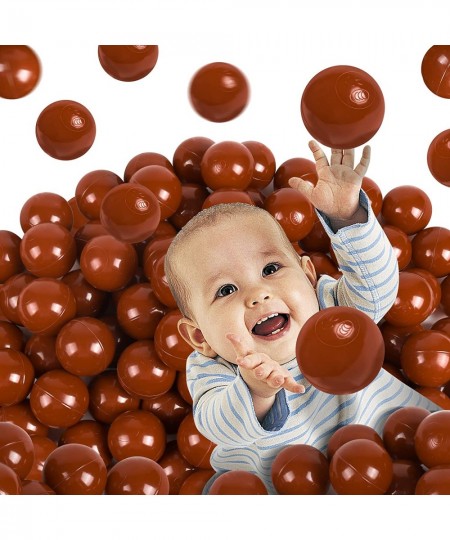 Ball Pit Balls for Toddlers - 100 PCS 2.16 Inch Crush Proof Ocean Balls Play Balls Non Toxic Phthalate & BPA Free Soft Plasti...