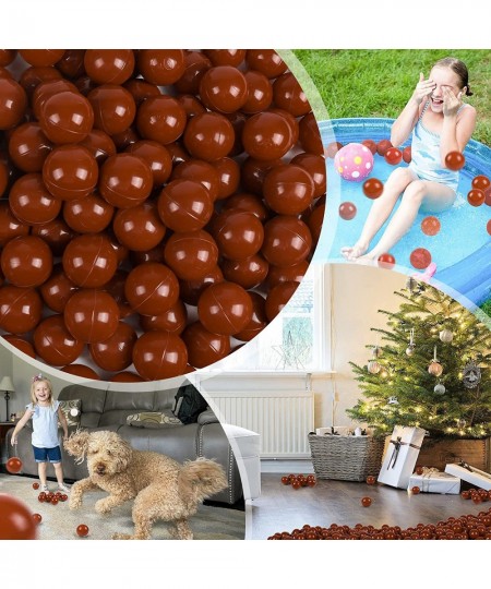 Ball Pit Balls for Toddlers - 100 PCS 2.16 Inch Crush Proof Ocean Balls Play Balls Non Toxic Phthalate & BPA Free Soft Plasti...