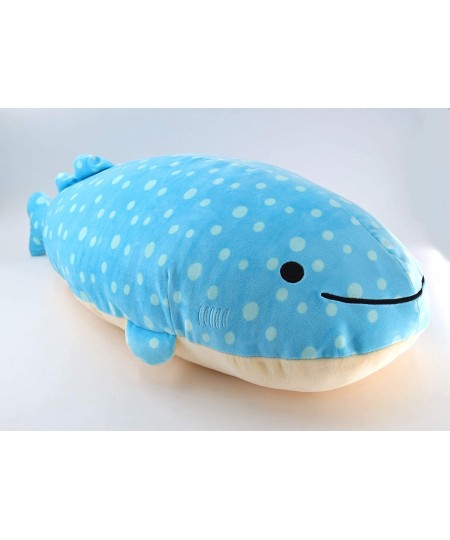 Soft Blue Whale Plush Toy Comfortable Sleep Hugging Plush Pillow Sofa Stuffed Animal Cushion (24 Inches-Soothing Blue) $35.25...