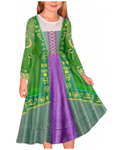 Kids Sanderson Sisters Costume Halloween Hocus Pocus Dress 3-14 Years $42.56 - Kids' Costumes