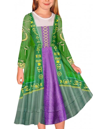 Kids Sanderson Sisters Costume Halloween Hocus Pocus Dress 3-14 Years $42.56 - Kids' Costumes