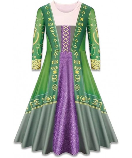 Kids Sanderson Sisters Costume Halloween Hocus Pocus Dress 3-14 Years $42.56 - Kids' Costumes