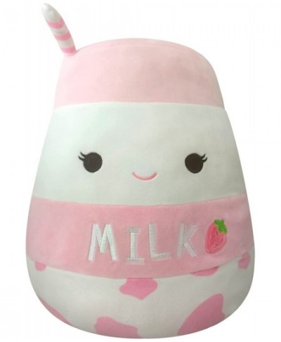 14-Inch Strawberry Milk with Straw Plush - Add Amelie to Your Squad Ultrasoft Stuffed Animal Large Plush Toy Official Kelly T...