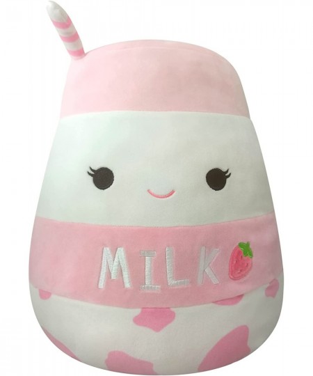 14-Inch Strawberry Milk with Straw Plush - Add Amelie to Your Squad Ultrasoft Stuffed Animal Large Plush Toy Official Kelly T...