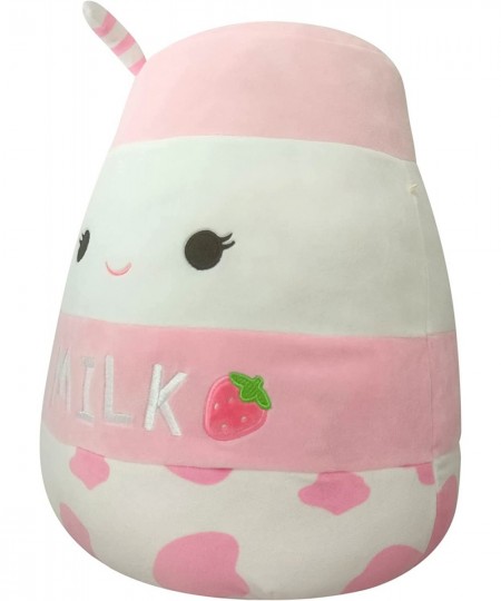 14-Inch Strawberry Milk with Straw Plush - Add Amelie to Your Squad Ultrasoft Stuffed Animal Large Plush Toy Official Kelly T...