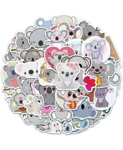 Cute Koala Stickers for Water Bottles 50 Pack Waterproof Vinyl Stickers for Hydro Flask Laptop Skateboard Car Party Supplies ...