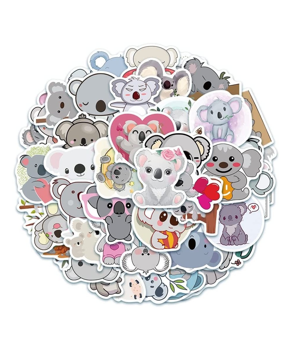 Cute Koala Stickers for Water Bottles 50 Pack Waterproof Vinyl Stickers for Hydro Flask Laptop Skateboard Car Party Supplies ...