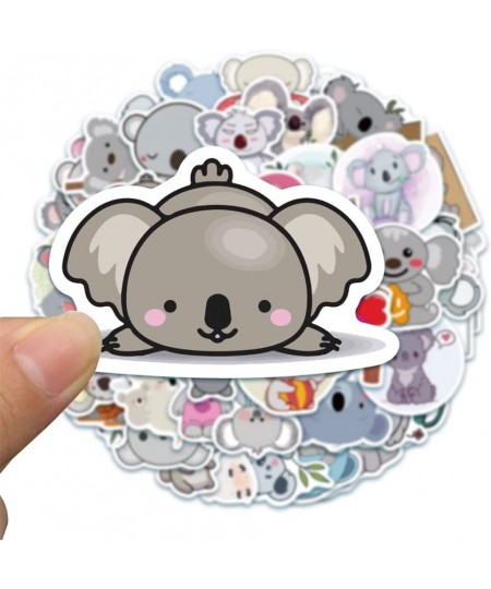 Cute Koala Stickers for Water Bottles 50 Pack Waterproof Vinyl Stickers for Hydro Flask Laptop Skateboard Car Party Supplies ...