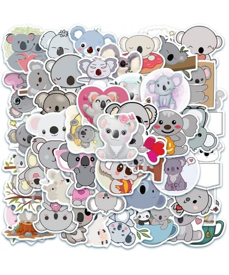 Cute Koala Stickers for Water Bottles 50 Pack Waterproof Vinyl Stickers for Hydro Flask Laptop Skateboard Car Party Supplies ...