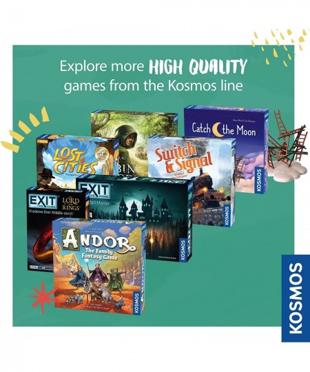 The Adventures of Robin Hood | A Kosmos Game | Family-Friendly Cooperative Role-Player Story-Driven Game for 2 to 4 Players A...