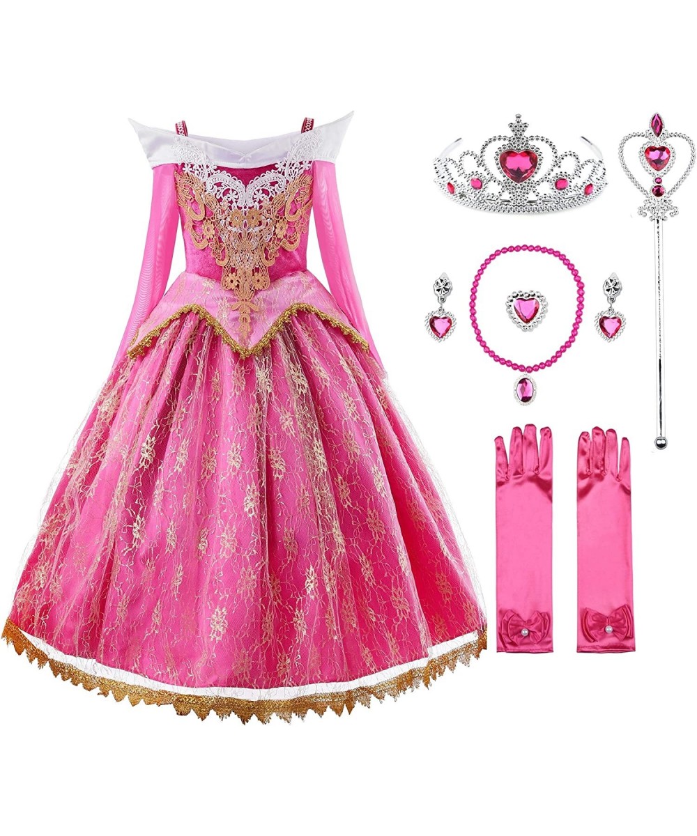 Girls Pink Princess Costume Halloween Cosplay Party Dress up $58.39 - Kids' Costumes