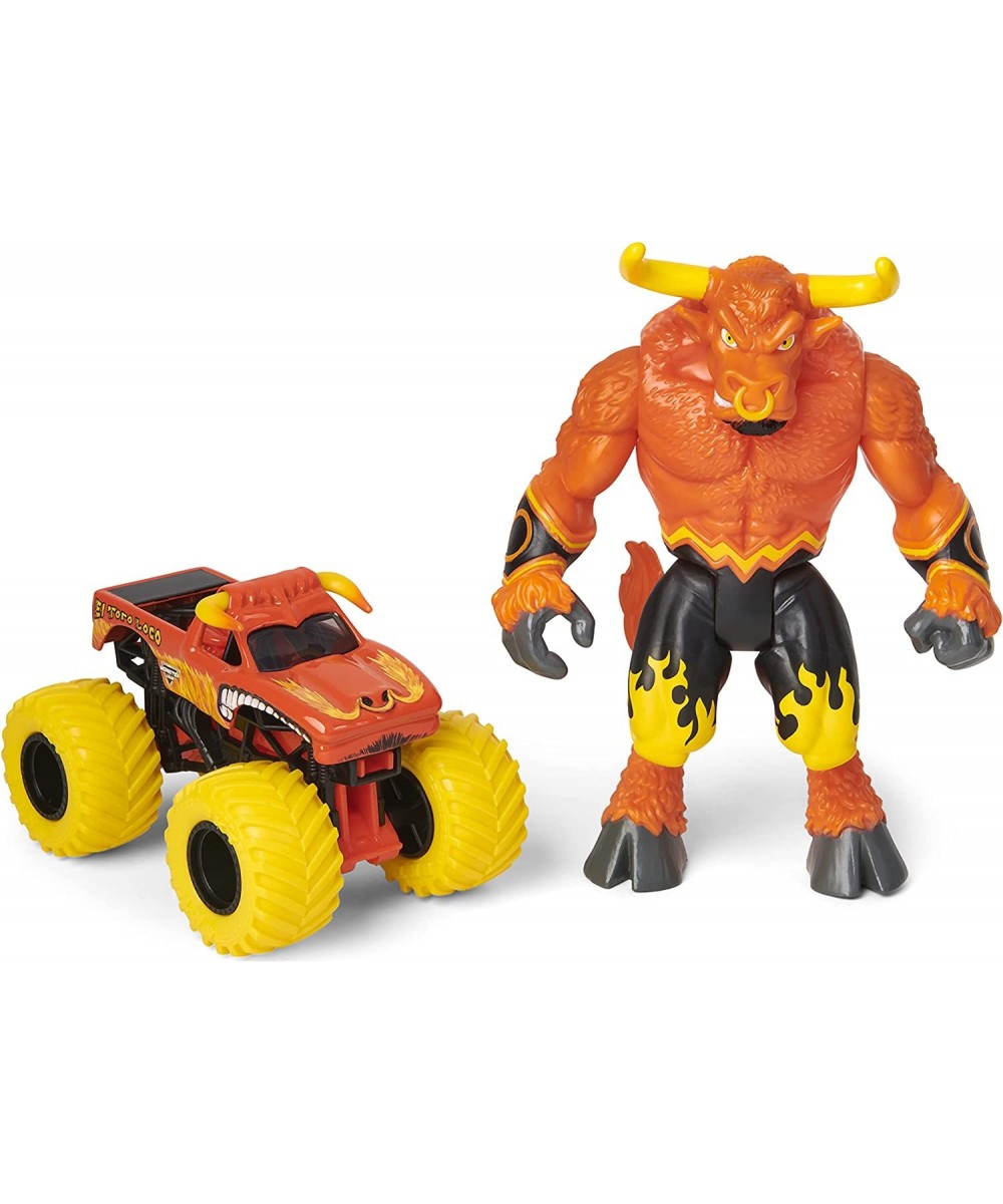 Monster Jam Official El Toro Loco 1:64 Scale Monster Truck and 5-inch Furioso Creatures Action Figure $54.52 - Action Figures