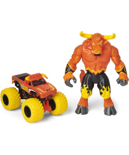 Monster Jam Official El Toro Loco 1:64 Scale Monster Truck and 5-inch Furioso Creatures Action Figure $54.52 - Action Figures