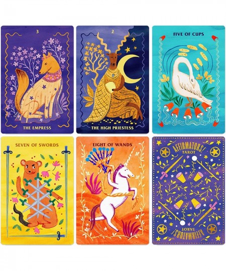 Affirmators! Tarot Cards Deck - Daily Tarot Cards with Positive Affirmations for Magical Guidance from The Universe to Help Y...