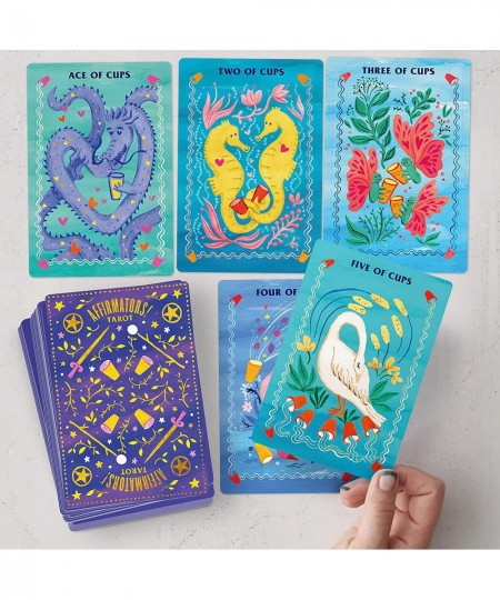 Affirmators! Tarot Cards Deck - Daily Tarot Cards with Positive Affirmations for Magical Guidance from The Universe to Help Y...