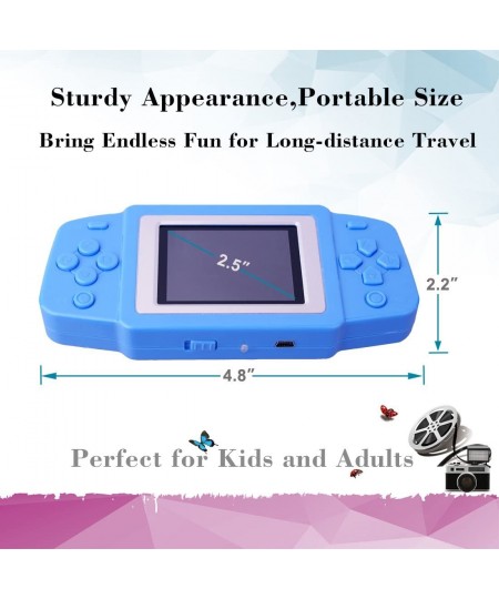 Handheld Games for Kids Built in 218 Classic Retro Video Games 2.5" Screen Portable Arcade Gaming Player System for Boys Girl...