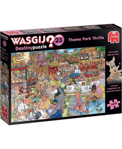 Jumbo Wasgij Destiny 23 Theme Park Puzzles for Adults 1 000 Piece $37.84 - Jigsaw Puzzles