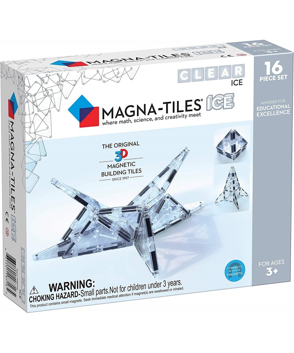 Magna-Tiles ICE Set The Original Magnetic Building Tiles For Creative Open-Ended Play Educational Toys For Children Ages 3 Ye...