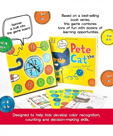 Pete the Cat Groovy Buttons $27.34 - Board Games