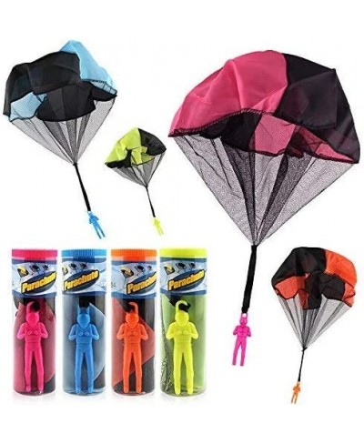 4PCS Set Tangle Parachute Figures Hand Throw Soliders Square Outdoor Children's Flying Toys | No Strin $24.16 - Flying Toys