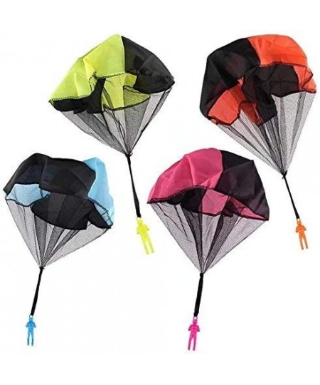 4PCS Set Tangle Parachute Figures Hand Throw Soliders Square Outdoor Children's Flying Toys | No Strin $24.16 - Flying Toys