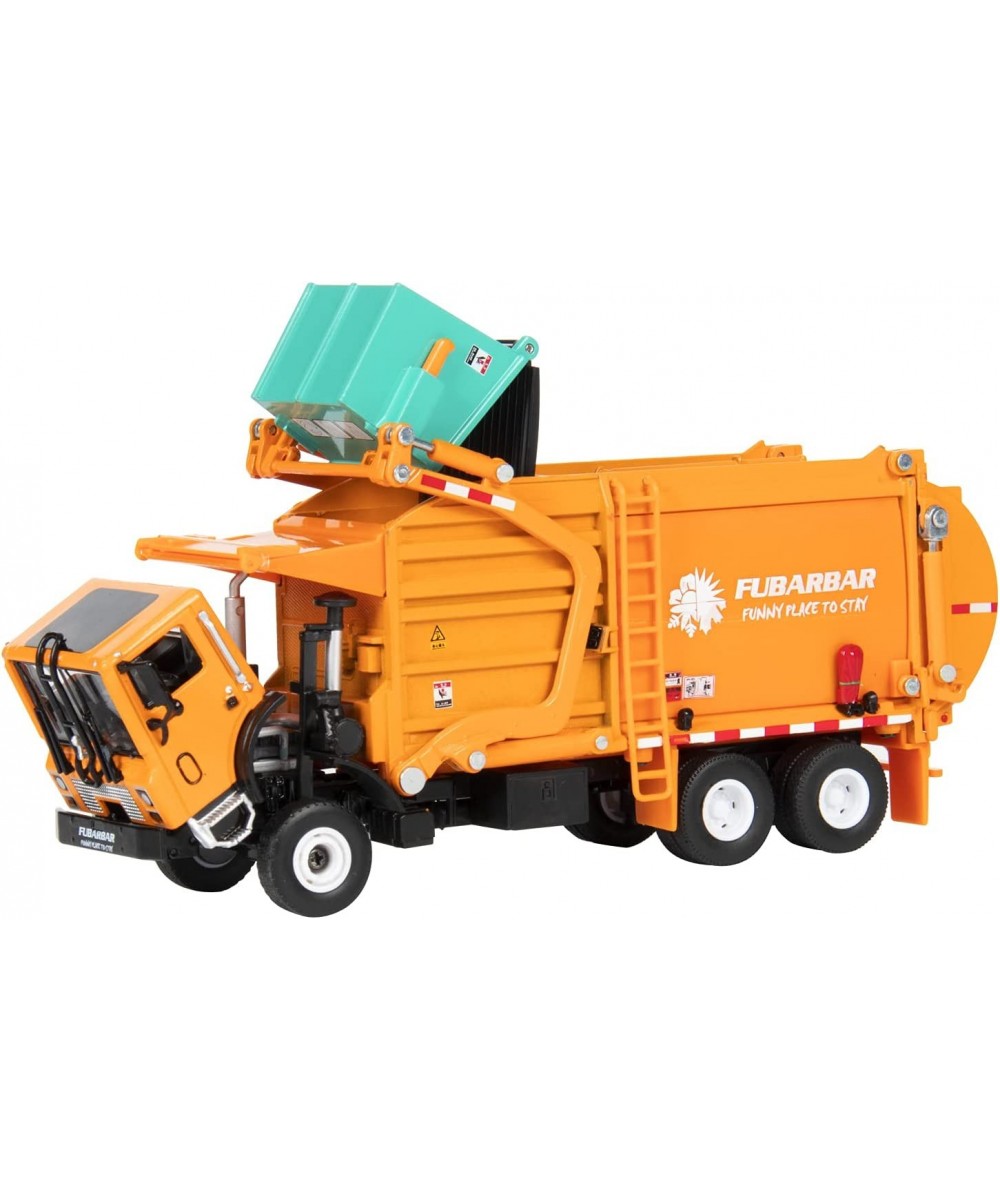 Garbage Truck Toys Fubarbar 1:43 Bruder Tonka Trash Trucks Model for Boys Metal Diecase Waste Management Front Loader Die Cas...