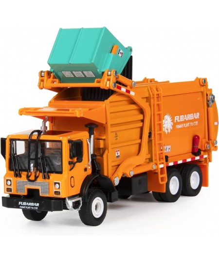 Garbage Truck Toys Fubarbar 1:43 Bruder Tonka Trash Trucks Model for Boys Metal Diecase Waste Management Front Loader Die Cas...