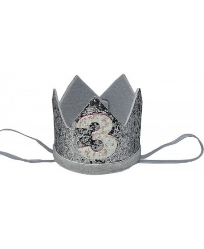 Silver Birthday Crowns for Boys - Birthday Decorations Boy – 1/2 1st 2 3 Birthday Crown for Boy - Birthday Hats for Kids $16....