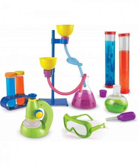 Primary Science Deluxe Lab Set Science Kit 45 Piece Set Ages 3+ Multicolor & Beaker Creatures Liquid Reactor Super Lab - Toy ...