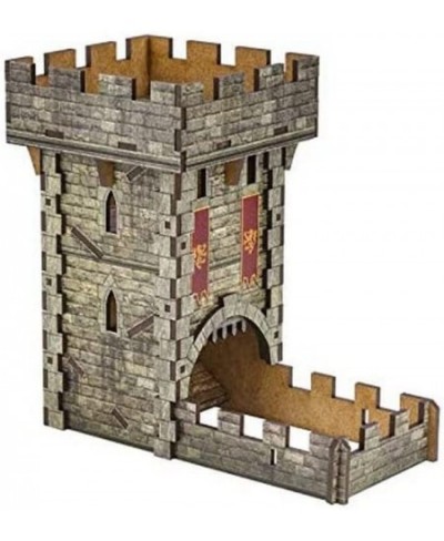 Q WORKSHOP Medieval Color Dice Tower for dice rolling $41.29 - Game Accessories