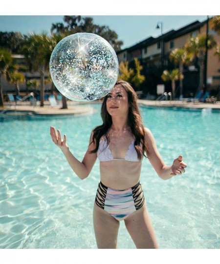 Glitter Beach Ball Silver Gitter $26.55 - Swimming Pool & Outdoor Water Toys