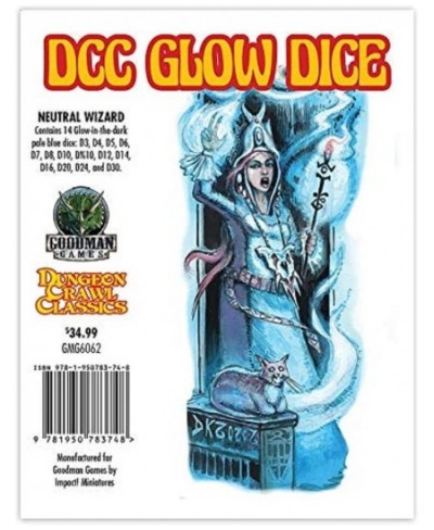 DCC Glow - Dice Neutral Wizard Multicolour $78.93 - Game Accessories