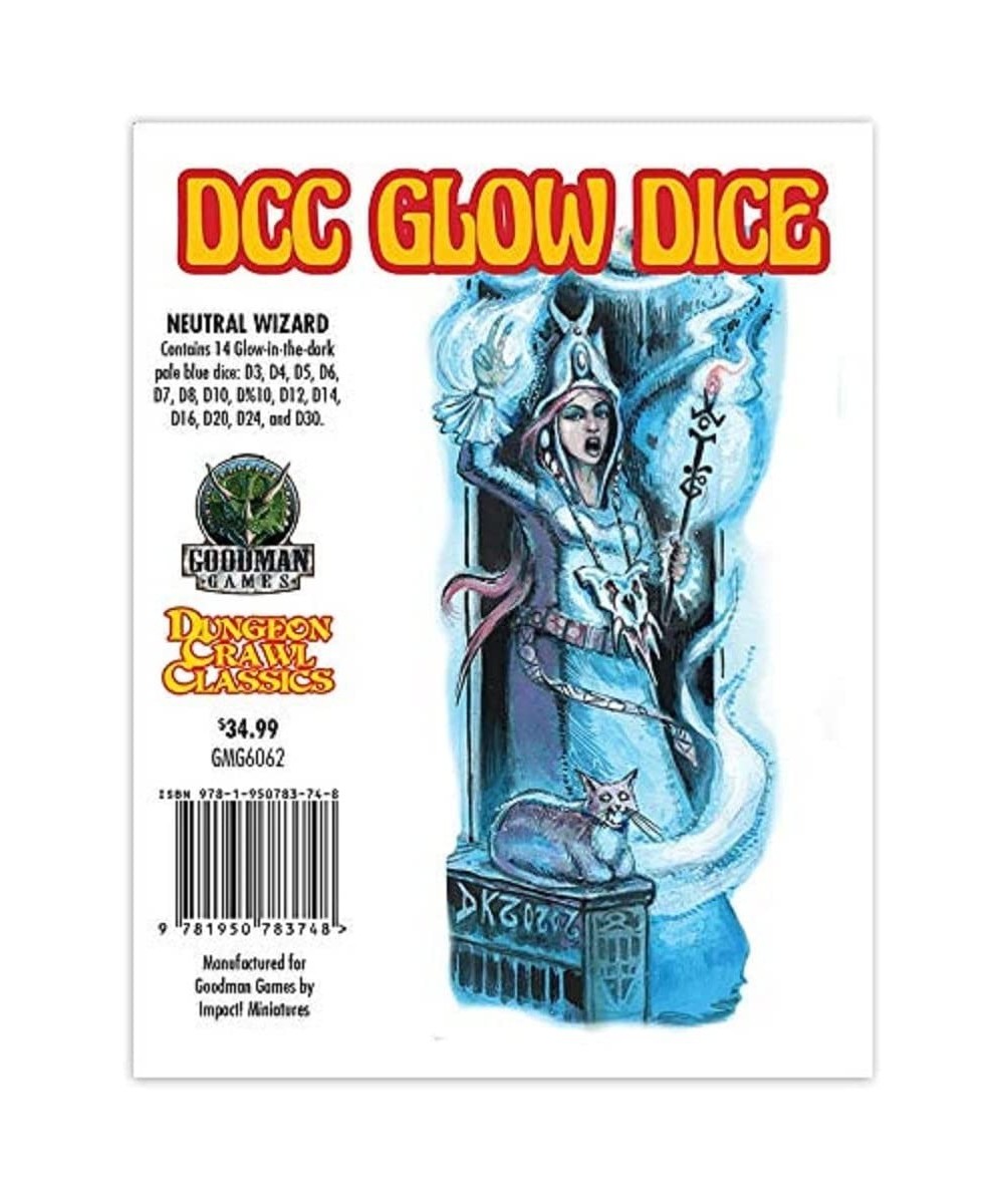 DCC Glow - Dice Neutral Wizard Multicolour $78.93 - Game Accessories