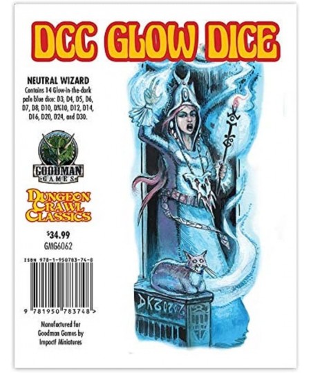 DCC Glow - Dice Neutral Wizard Multicolour $78.93 - Game Accessories