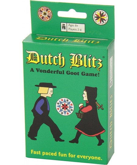 Dutch Blitz: The Original Fast Paced Card Game Contains 160 Cards Quick and Easy to Learn Great Family Game Fun for Everyone ...